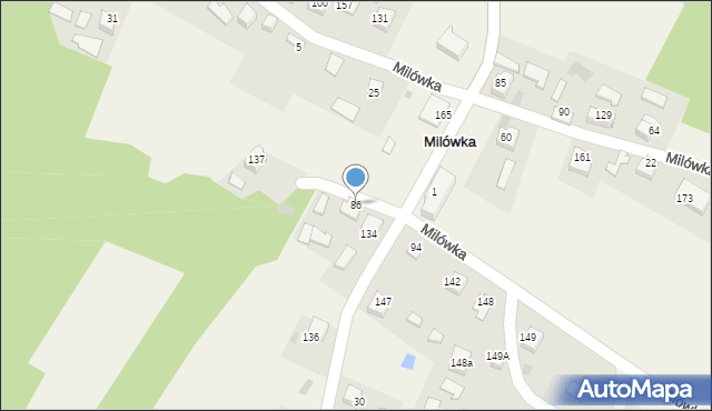 Milówka, Milówka, 26, mapa Milówka