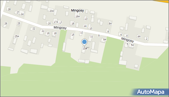 Mingosy, Mingosy, 11a, mapa Mingosy