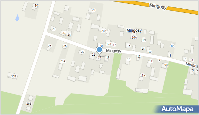 Mingosy, Mingosy, 19, mapa Mingosy
