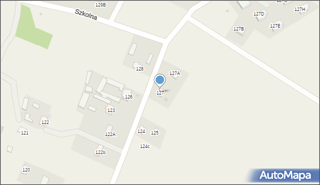 Minkowice, Minkowice, 127, mapa Minkowice