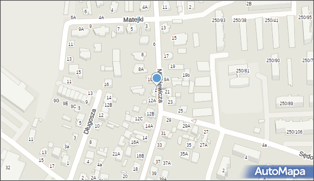 Mińsk Mazowiecki, Mickiewicza Adama, 12, mapa Mińsk Mazowiecki