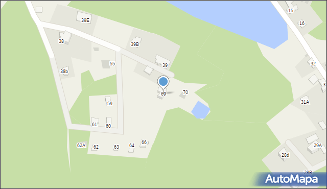 Miodówko, Miodówko, 69, mapa Miodówko