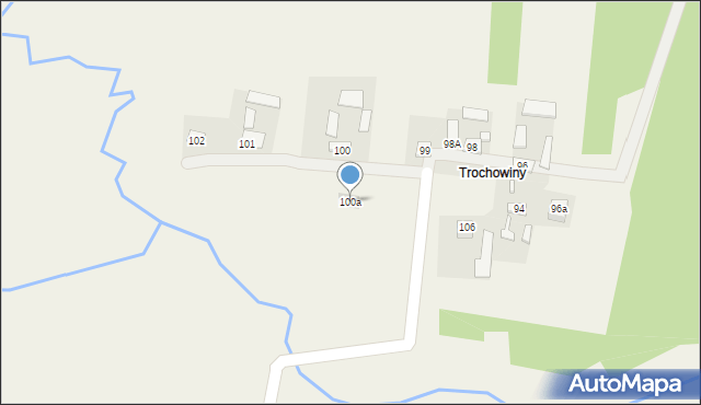 Mirocice, Mirocice, 100a, mapa Mirocice