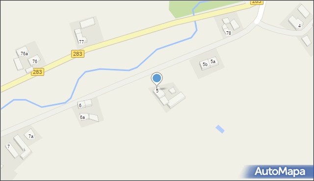 Mirocin Dolny, Mirocin Dolny, 5, mapa Mirocin Dolny