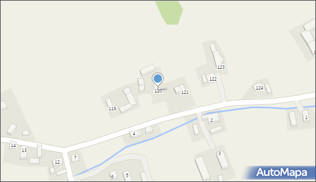 Mirocin Górny, Mirocin Górny, 120, mapa Mirocin Górny