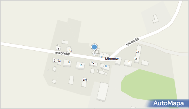 Mironów, Mironów, 3, mapa Mironów