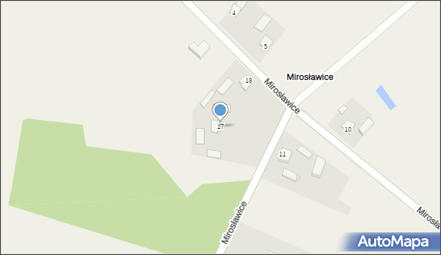 Mirosławice, Mirosławice, 17, mapa Mirosławice