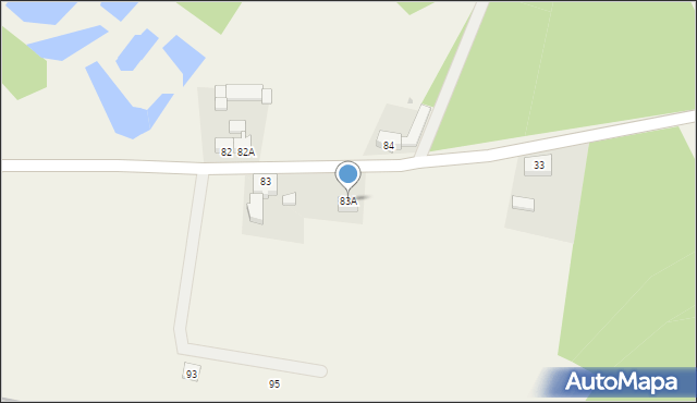 Mirostowice Górne, Mirostowice Górne, 83A, mapa Mirostowice Górne