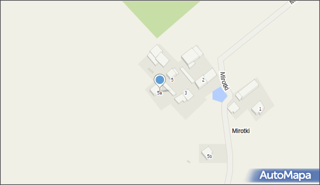 Mirotki, Mirotki, 5a, mapa Mirotki