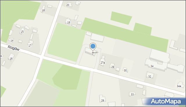 Mirów Stary, Mirów Stary, 27, mapa Mirów Stary