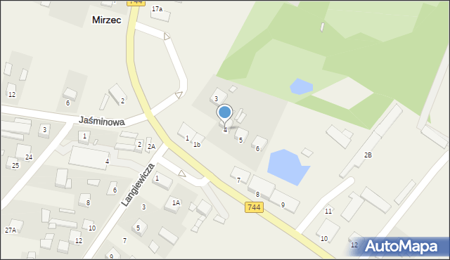 Mirzec, Mirzec-Majorat, 4, mapa Mirzec