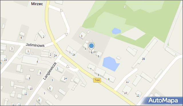 Mirzec, Mirzec-Majorat, 5, mapa Mirzec