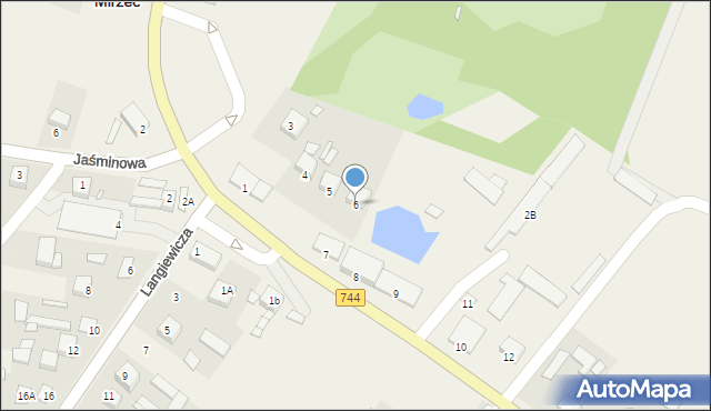 Mirzec, Mirzec-Majorat, 6, mapa Mirzec