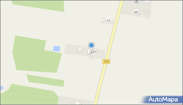 Mirzec, Mirzec-Podborki, 12A, mapa Mirzec