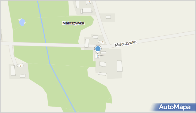Miszewko, Miszewko, 11, mapa Miszewko