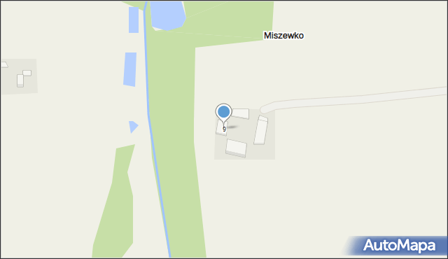 Miszewko, Miszewko, 9, mapa Miszewko