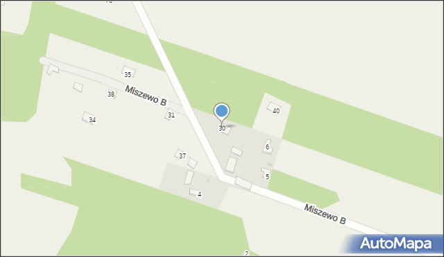 Miszewo B, Miszewo B, 30, mapa Miszewo B
