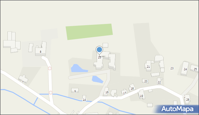 Miszkowice, Miszkowice, 15, mapa Miszkowice