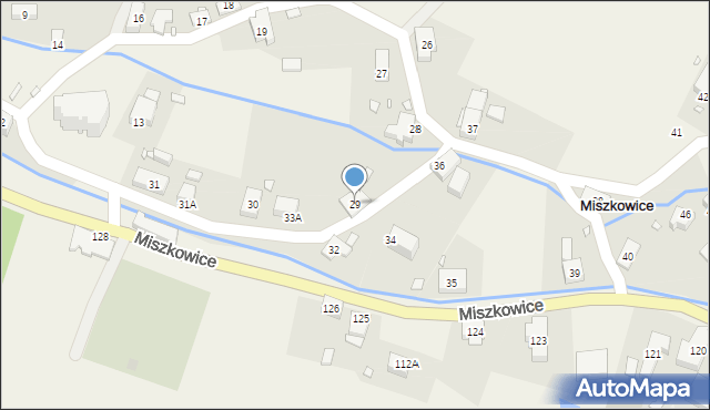 Miszkowice, Miszkowice, 29, mapa Miszkowice