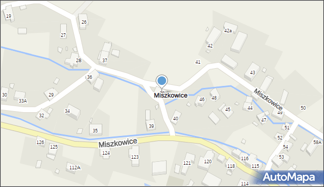 Miszkowice, Miszkowice, 38, mapa Miszkowice