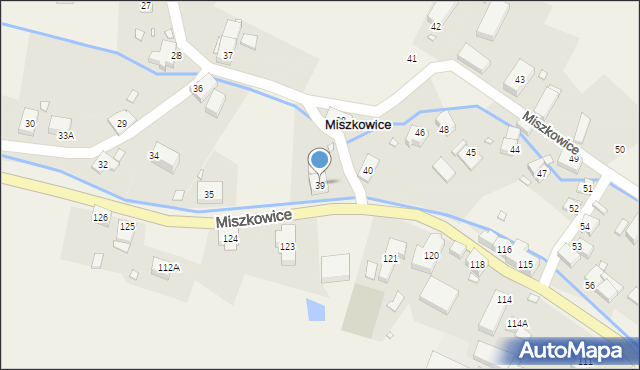 Miszkowice, Miszkowice, 39, mapa Miszkowice