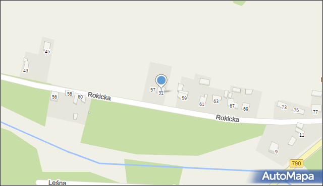 Mitręga, Mitręga, 31, mapa Mitręga