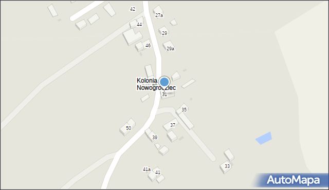 Nowogrodziec, Mickiewicza Adama, 31, mapa Nowogrodziec