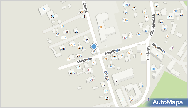 Nowy Dwór Mazowiecki, Miodowa, 16, mapa Nowy Dwór Mazowiecki