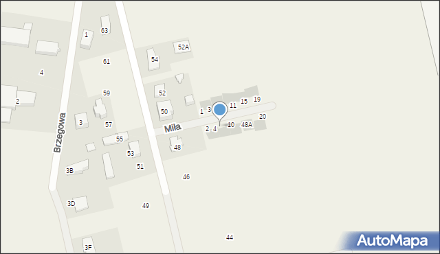 Ołtarzew, Miła, 6, mapa Ołtarzew