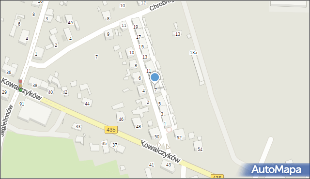 Opole, Minkusa Krystiana, 7, mapa Opola
