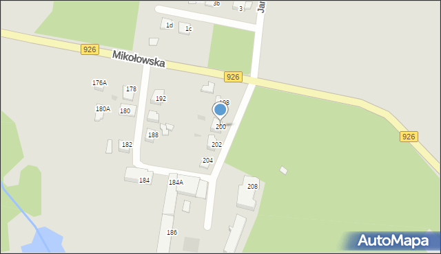 Orzesze, Mikołowska, 200, mapa Orzesze