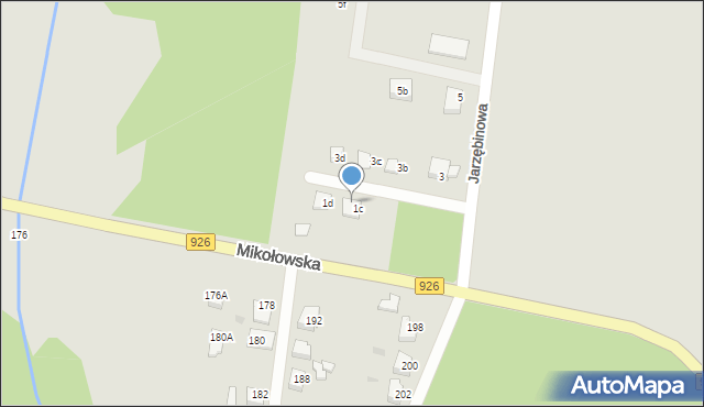 Orzesze, Mikołowska, 269, mapa Orzesze