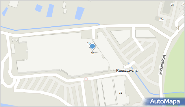 Ostrowiec Świętokrzyski, Mickiewicza Adama, 30, mapa Ostrowiec Świętokrzyski