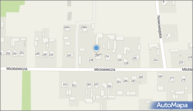 Przędzel, Mickiewicza Adama, 236, mapa Przędzel