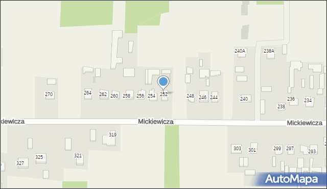 Przędzel, Mickiewicza Adama, 252, mapa Przędzel