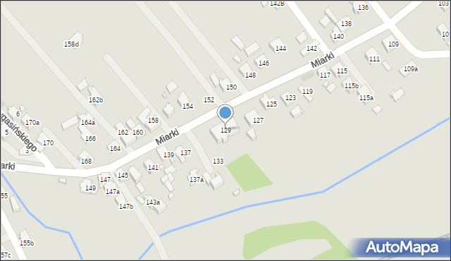 Pszów, Miarki Karola, 129, mapa Pszów