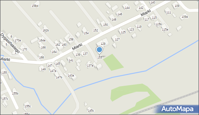 Pszów, Miarki Karola, 133, mapa Pszów