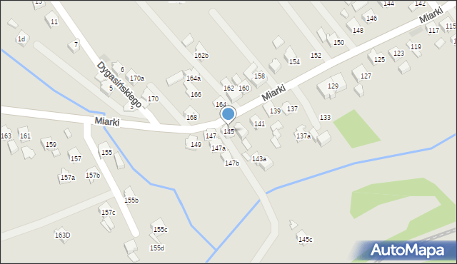 Pszów, Miarki Karola, 145, mapa Pszów