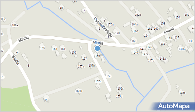 Pszów, Miarki Karola, 155, mapa Pszów