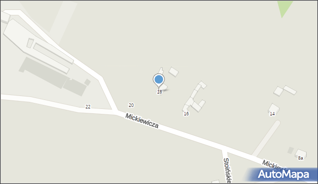 Radoszyce, Mickiewicza Adama, 18, mapa Radoszyce