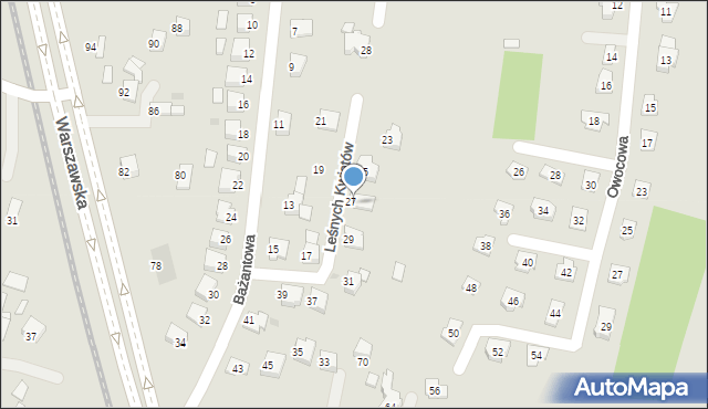 Rzeszów, Miłocin, 272B, mapa Rzeszów