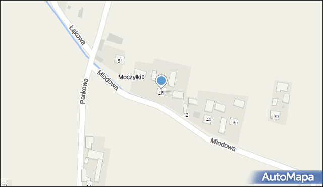 Skrzeszowice, Miodowa, 46, mapa Skrzeszowice