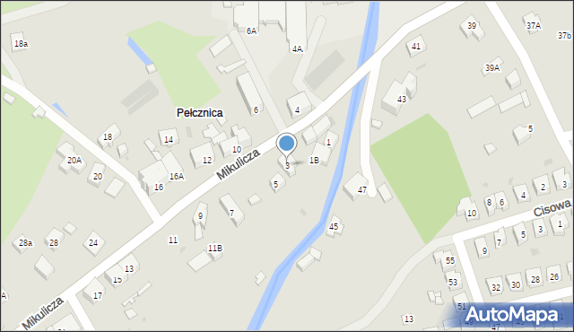 Świebodzice, Mikulicza Jana, 3, mapa Świebodzice