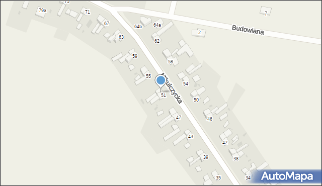 Świętoszowice, Mikulczycka, 53, mapa Świętoszowice