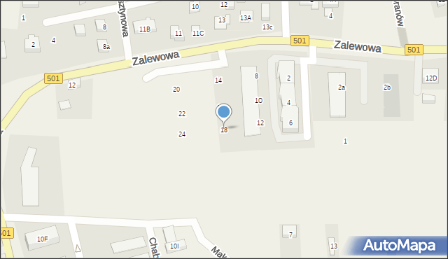 Sztutowo, Mierzeja Park, 18, mapa Sztutowo