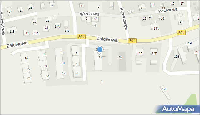 Sztutowo, Mierzeja Park, 2a, mapa Sztutowo