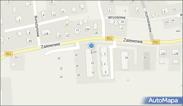 Sztutowo, Mierzeja Park, 8, mapa Sztutowo