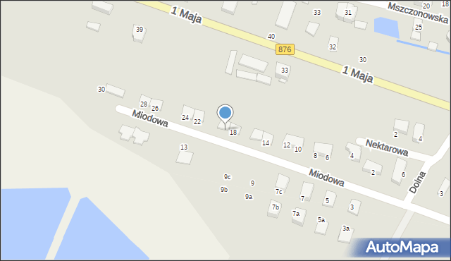 Tarczyn, Miodowa, 20, mapa Tarczyn