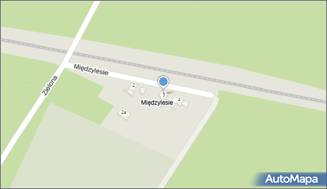 Tuchola, Międzylesie, 3, mapa Tuchola