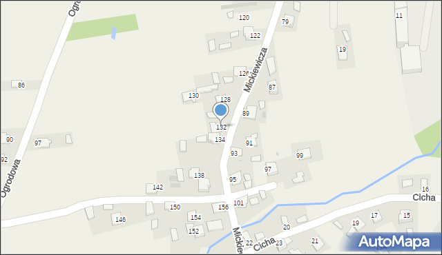 Tuczempy, Mickiewicza Adama, 132, mapa Tuczempy